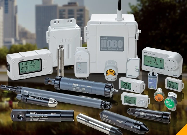 HOBO products for indoor, outdoor and water applications